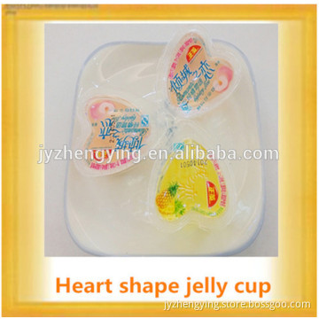 Heart shape fruit Jelly cup 35g